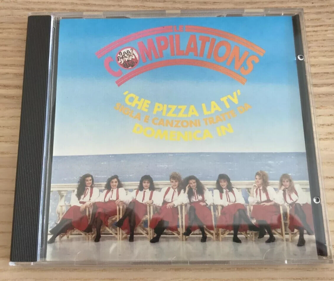 CHE PIZZA LA TV RARO CD DOMENICA IN FONITCETRA LE COMPILATIONS SIGLE TV