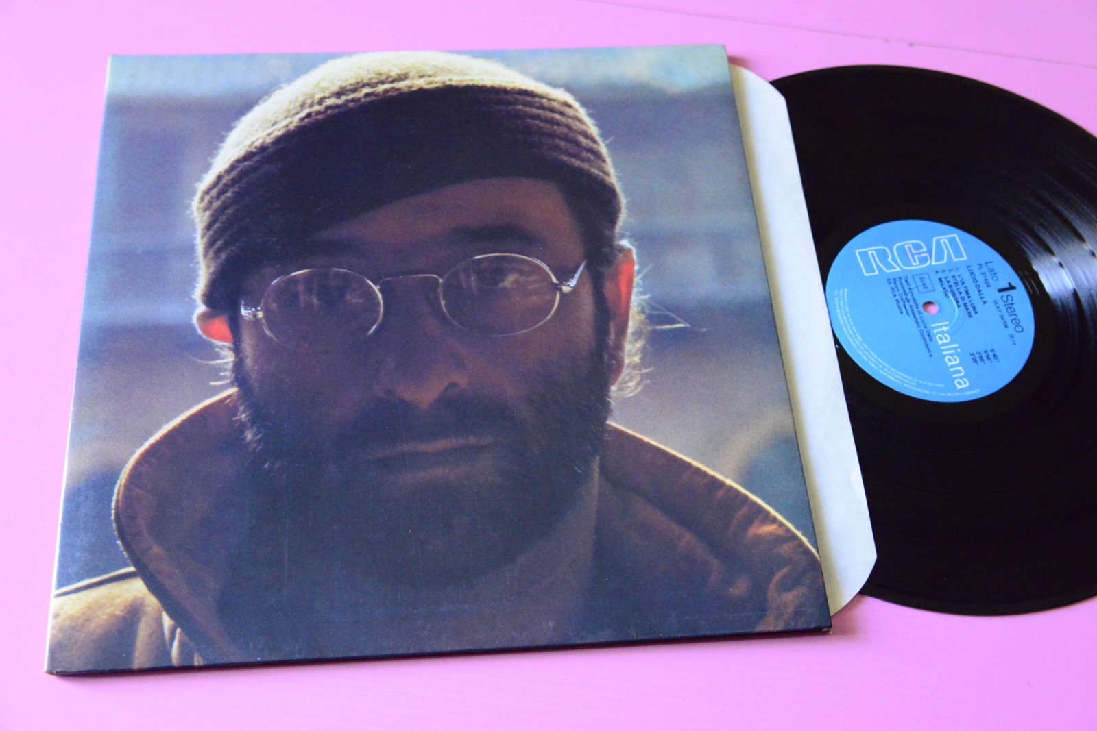 LUCIO DALLA LP STESSO TITOLO ORIGNALE 1978 EX  COPERTINA APRIBILE LAMINATA