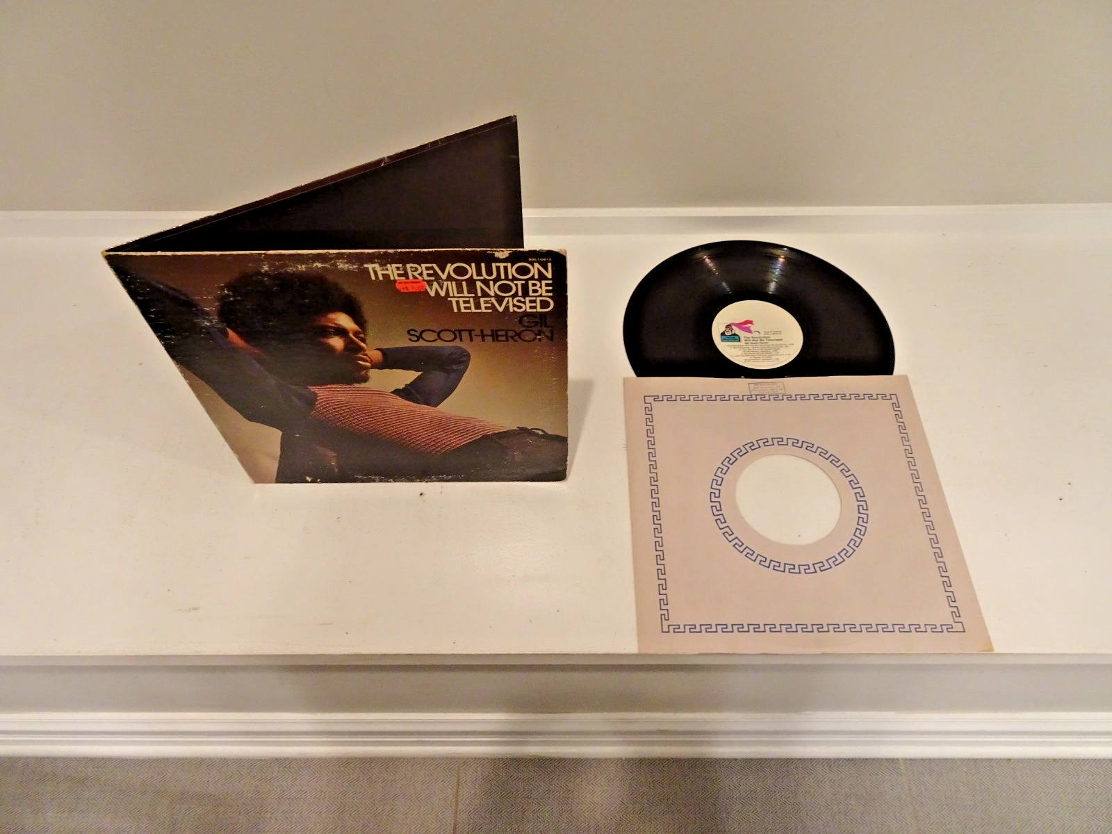 GIL SCOTT-HERON THE REVOLUTION WILL NOT BE TELEVISED LP MEGA RARE 1974 DUTCHMAN 