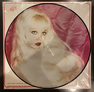 Angelyne First Pressing Picture Disc LP Vinyl 1982 Erika Records RARE  