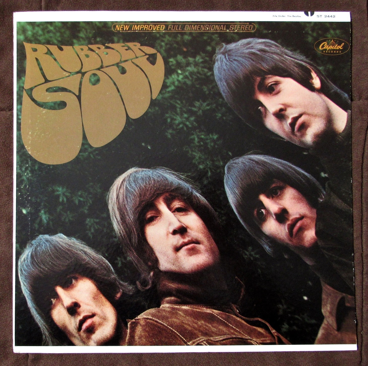 Beatles LP 1971 Rubber Soul UNDOCUMENTED In-House Winchester Apple, NM 