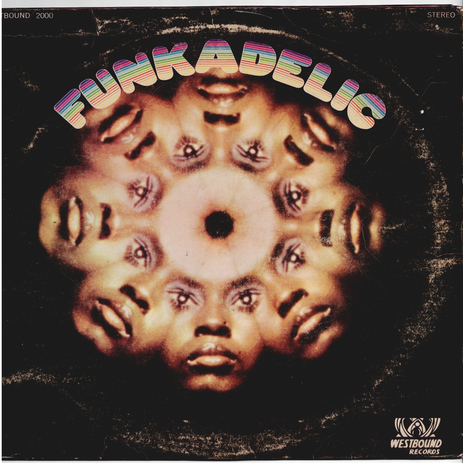 FUNKADELIC self titled  GEORGE CLINTON  U.S. WESTBOUND LP orig 1970  FUNK 1stLP