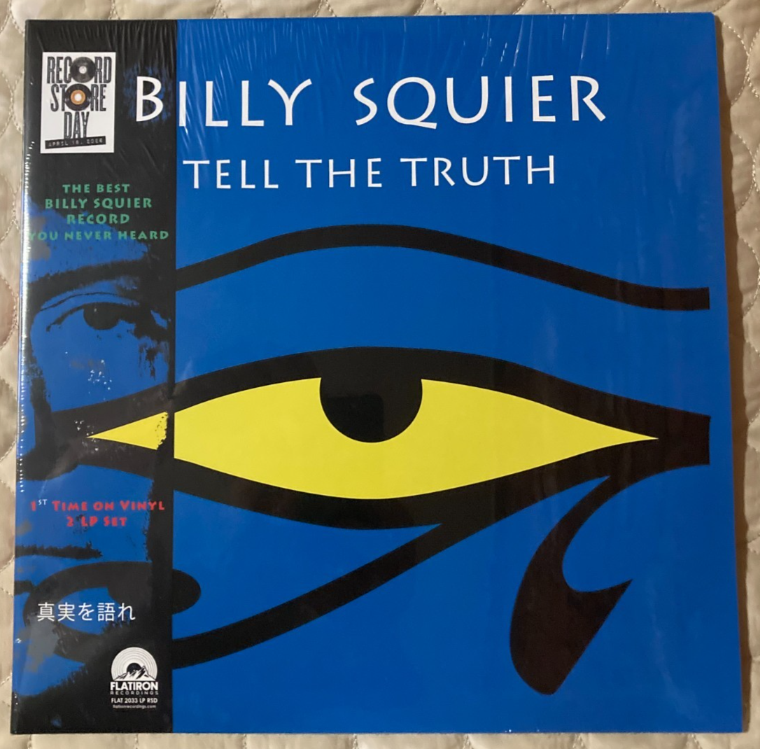 Billy Squier-2026 RSD  Tell The Truth  - NEW/SEALED VINYL- ONLY 900 issued-rare