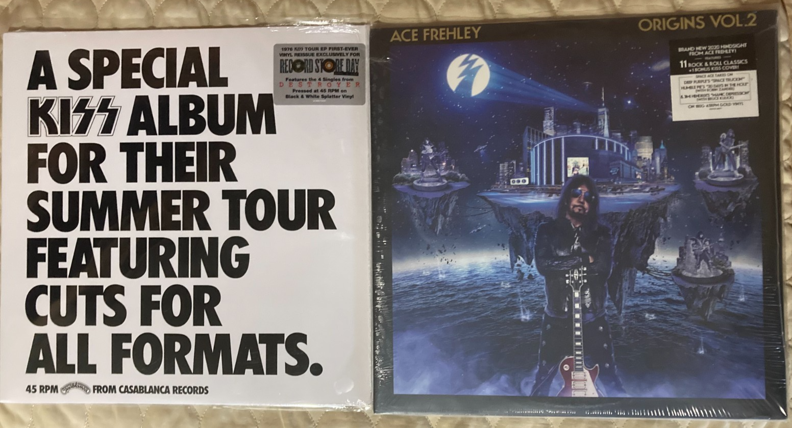 KISS RSD 2026 SUMMER SPECIAL sealed VINYL Record NEW  ACE FREHLEY ORIGINS 2 GOLD