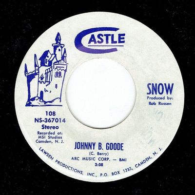 SNOW 45 Johnny B  Goode Sunflower  Castle  1971 Hard Rock 