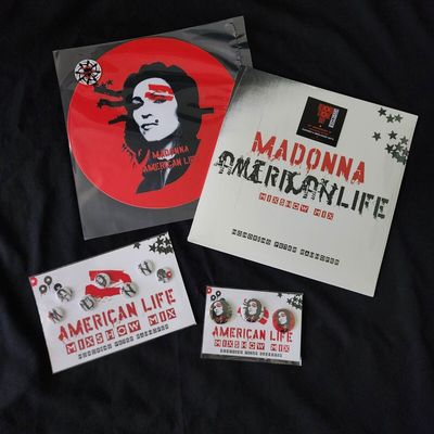 Madonna American Life Vinyl RSD 2023 Record Store Day BUNDLE Buttons