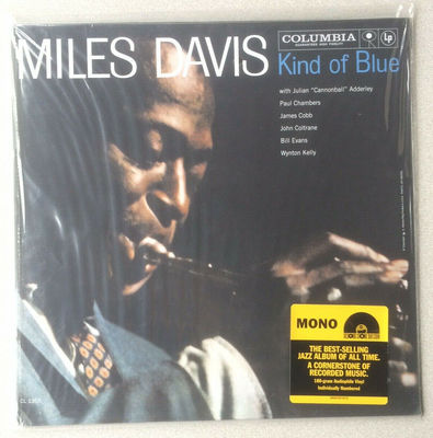 MILES DAVIS Kind Of Blue LP 2013 US Mono 180 Gram Vinyl Sealed RSD  1858   6000