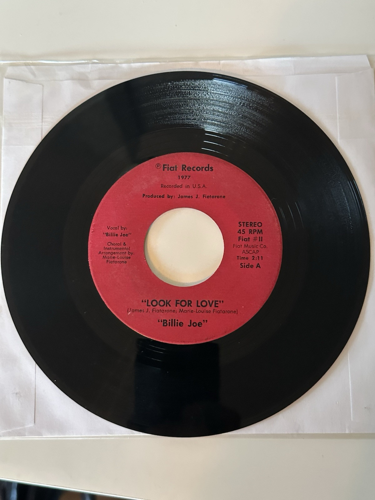 RARE - Billie Joe Armstrong  Green Day  - Look For Love 7    1977.