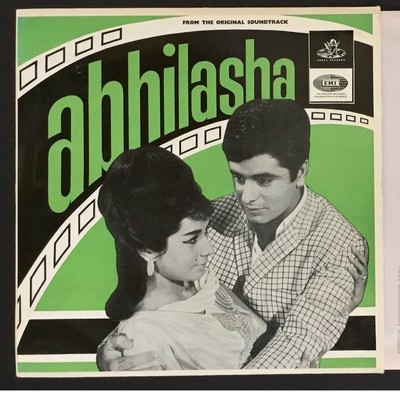 ABHILASHA - Rahul Dev Burman - ANGEL 3AEX 5183 - 1968 BOLLYWOOD LP