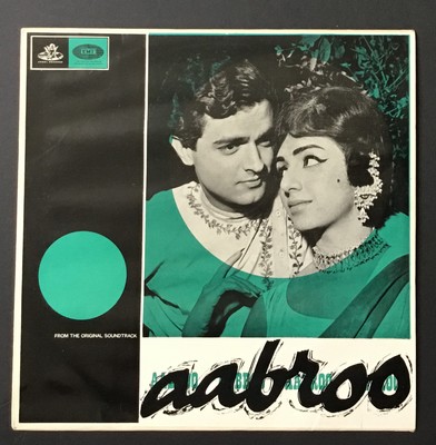ABROO - Sonik Omi - ANGEL 3AEX 5207 - 1968 BOLLYWOOD LP