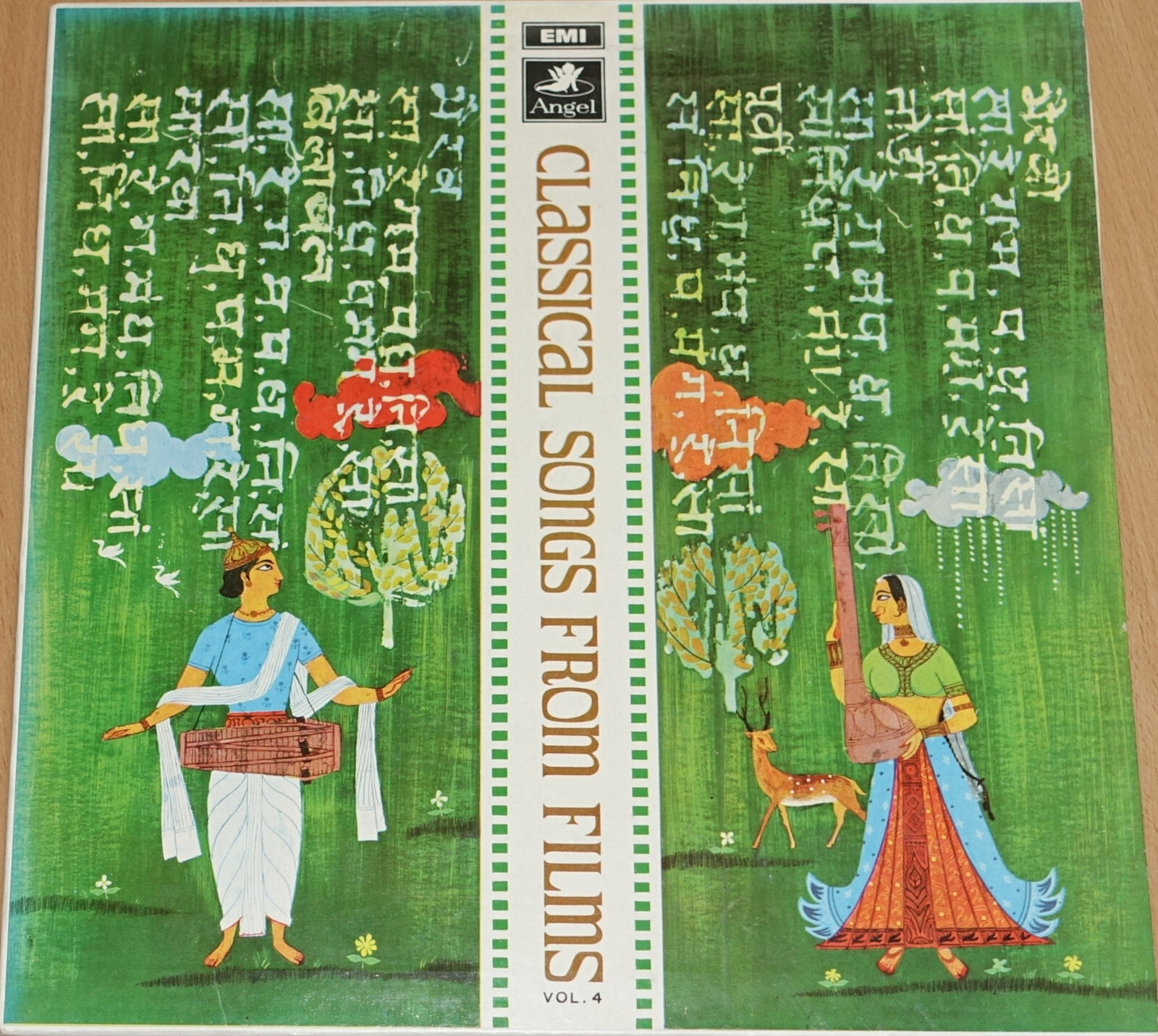 Classical Songs From Films Vol. 4 - LP Vinyl Record Bollywood Hindi Indian Angel
