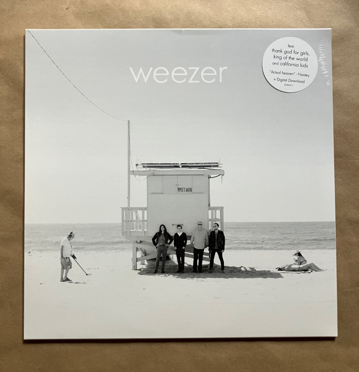 WEEZER White Album LP 2016 US Crush Music Black Vinyl SEALED NEW 1st Press