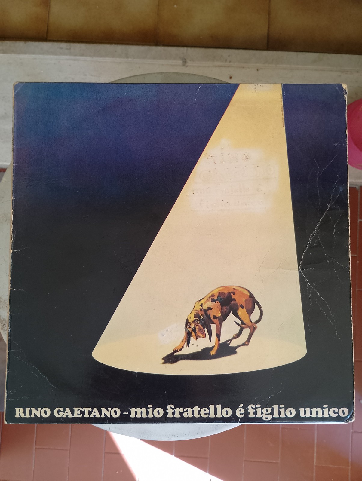 RINO GAETANO  Mio fratello    figlio unico  LP 33 giri etichetta  IT  anno 1976