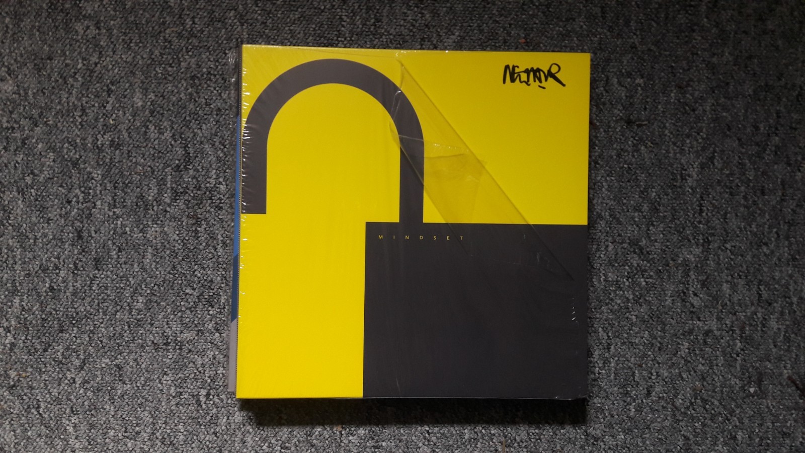 BLANCMANGE MINDSET RARE LP TRANSPARENT YELLOW VINYL SIGNIERT NEU
