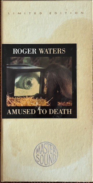 Roger Waters Amused to Death 24K Gold Longbox Master Sound CD 