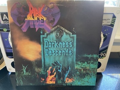 Dark Angel Darkness Descends LP Combat Records 1st Press    86 Gene Hoglan