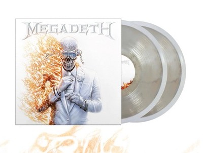 Megadeth Cremains Guitar Ash-Filled Vinyl 2LP     Limited Edition SOLD OUT Rare