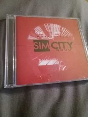 Music from Sim City 3000 Cd Soundtrack Jerry Martin Rare Very Good Condition