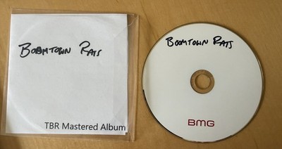 The Boomtown Rats Citizens rare inhouse studio CDR CD reference label copy promo