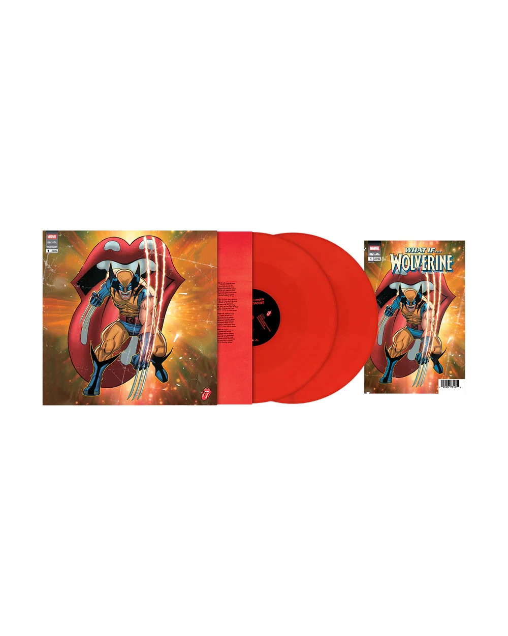 The Rolling Stones Foreign Tongues Wolverine Marvel 2LP Vinyl Record New Sealed