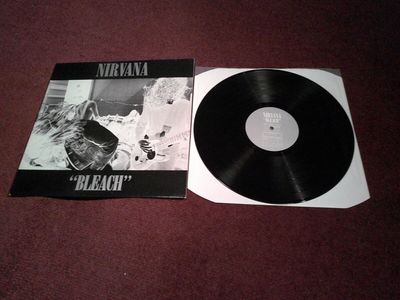 NIRVANA BLEACH UK 1ST PRESS VINYL 1989 TUPELO RECORDING NOT GEFFEN N MINT GRUNGE