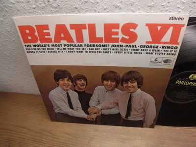 The Beatles     Beatles VI orig UK Lp 1966 MEGARARE Export Pressing