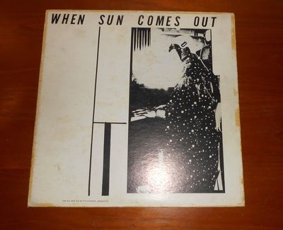 SUN RA  When Sun Comes Out   VERY RARE USA Original SATURN Free Jazz LP