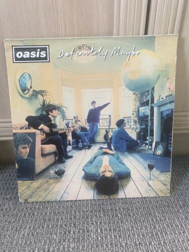 Oasis -  Defintely Maybe - Vinyl Gatefold Original 1994 Creation CRE LP 169