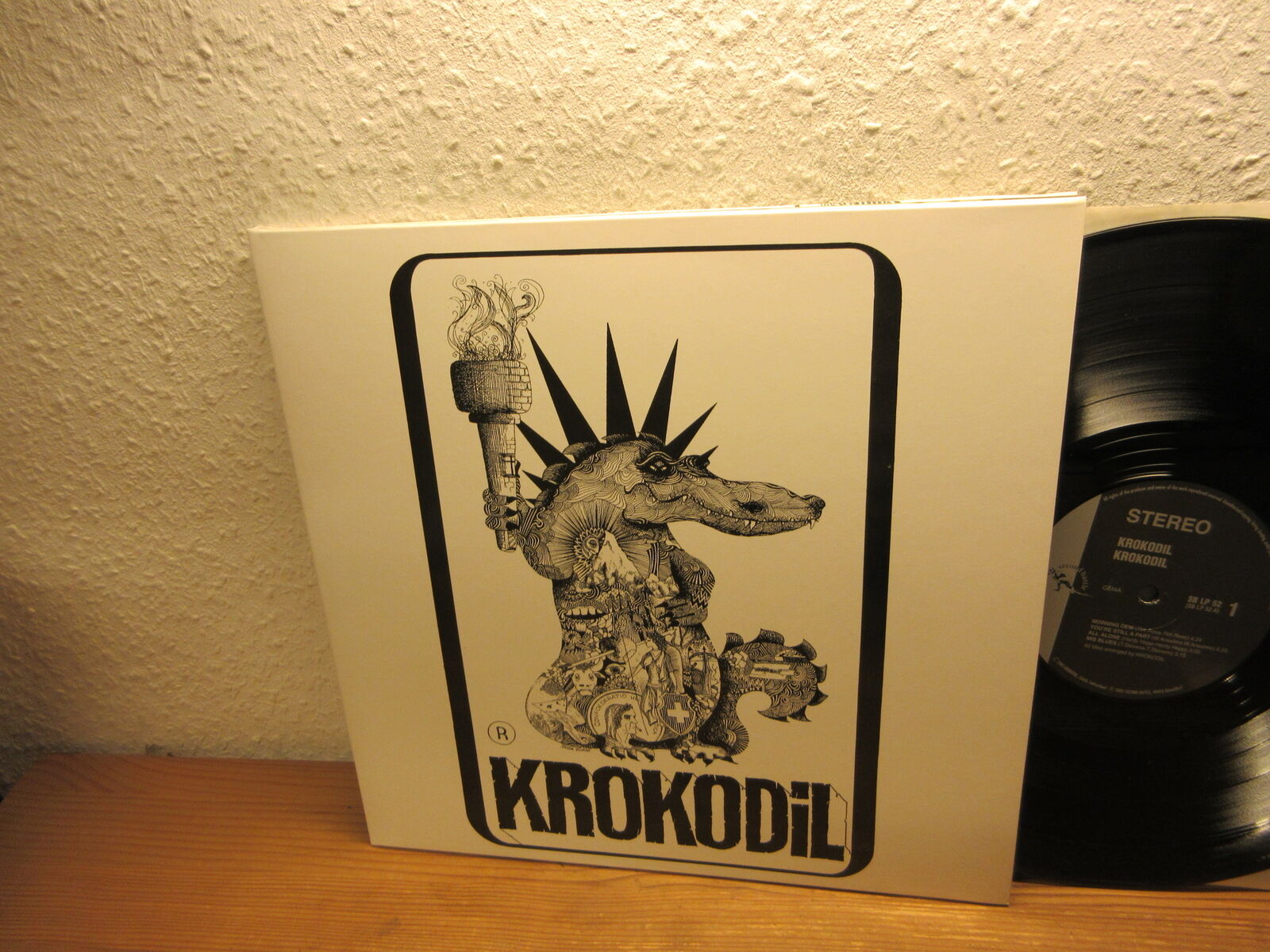 Krokodil     Krokodil same Lp mint Swiss Krautrock, Psychedelic monster Verry rare