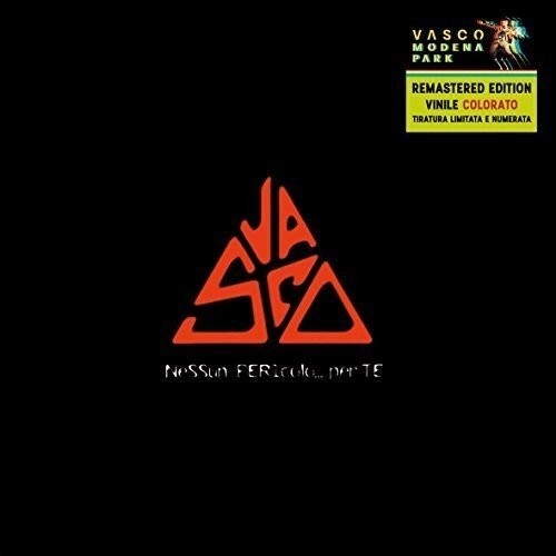 VASCO ROSSI - NESSUN PERICOLO PER TE  - VINILE LP NUMERATO COLORATO NUOVO 2017