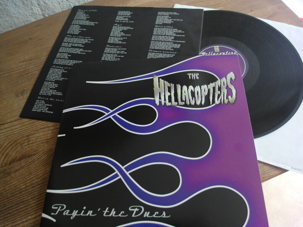 The Hellacopters     Payin  The Dues Sweden Garage Rock, Punk, LP 1997 mint-