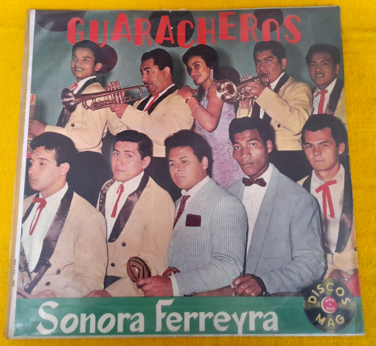 LP SONORA NELSON FERREYRA  Guaracheros  ORIG. 60 s MAG PERU MEGA RARE LISTEN