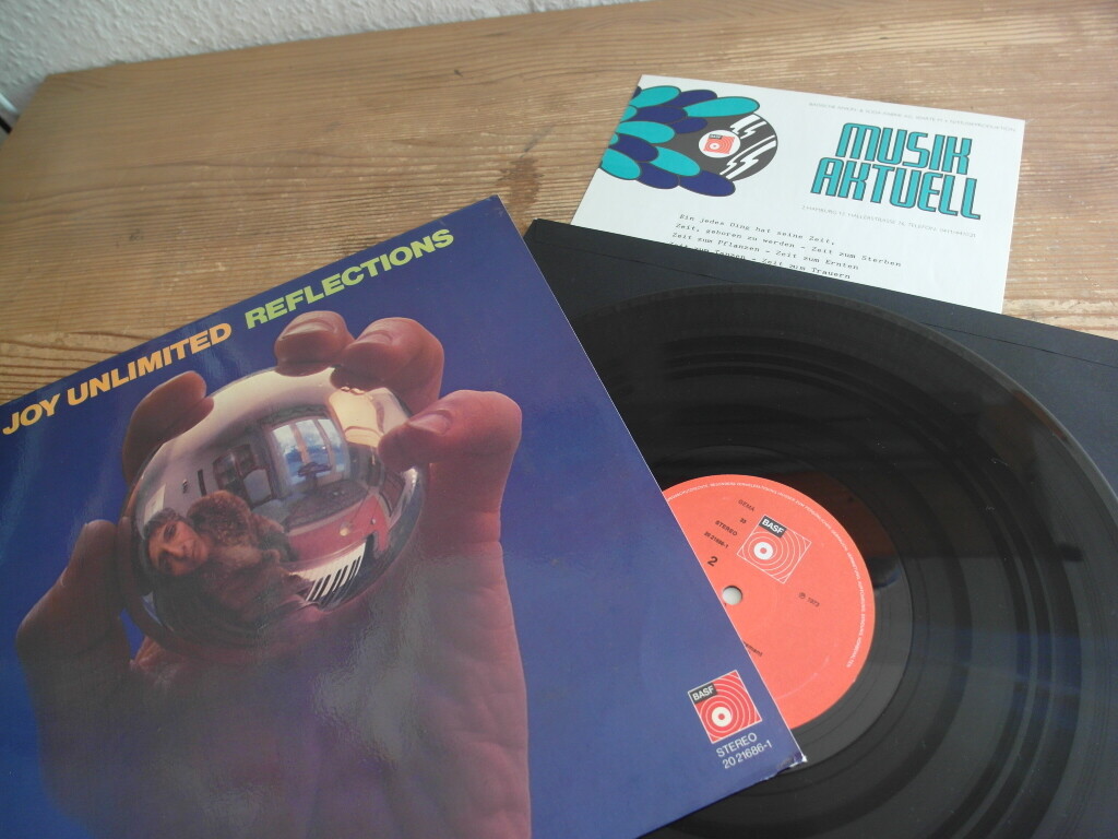 JOY UNLIMITED  Reflections  Promo LP mint- 1973 BASF Krautrock, Prog, Psych