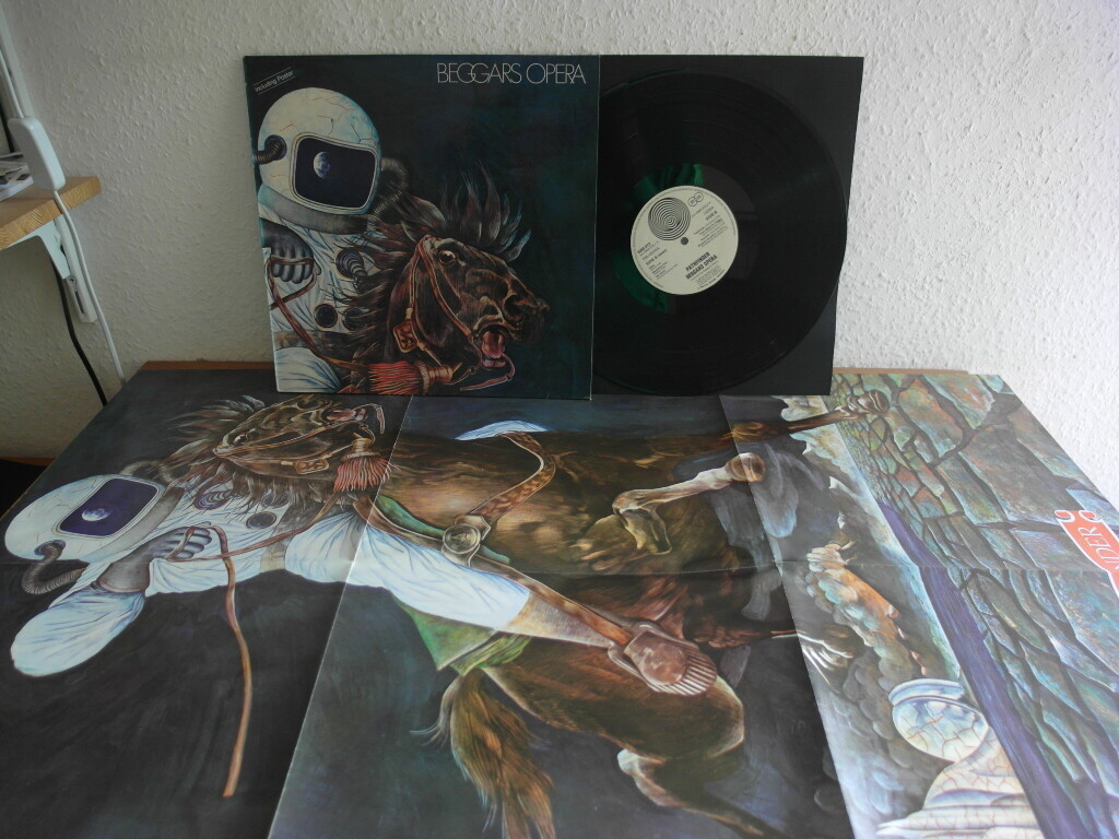 Beggars Opera     Pathfinder rare Vertigo Swirl Lp 1972   Poster, Prog Rock
