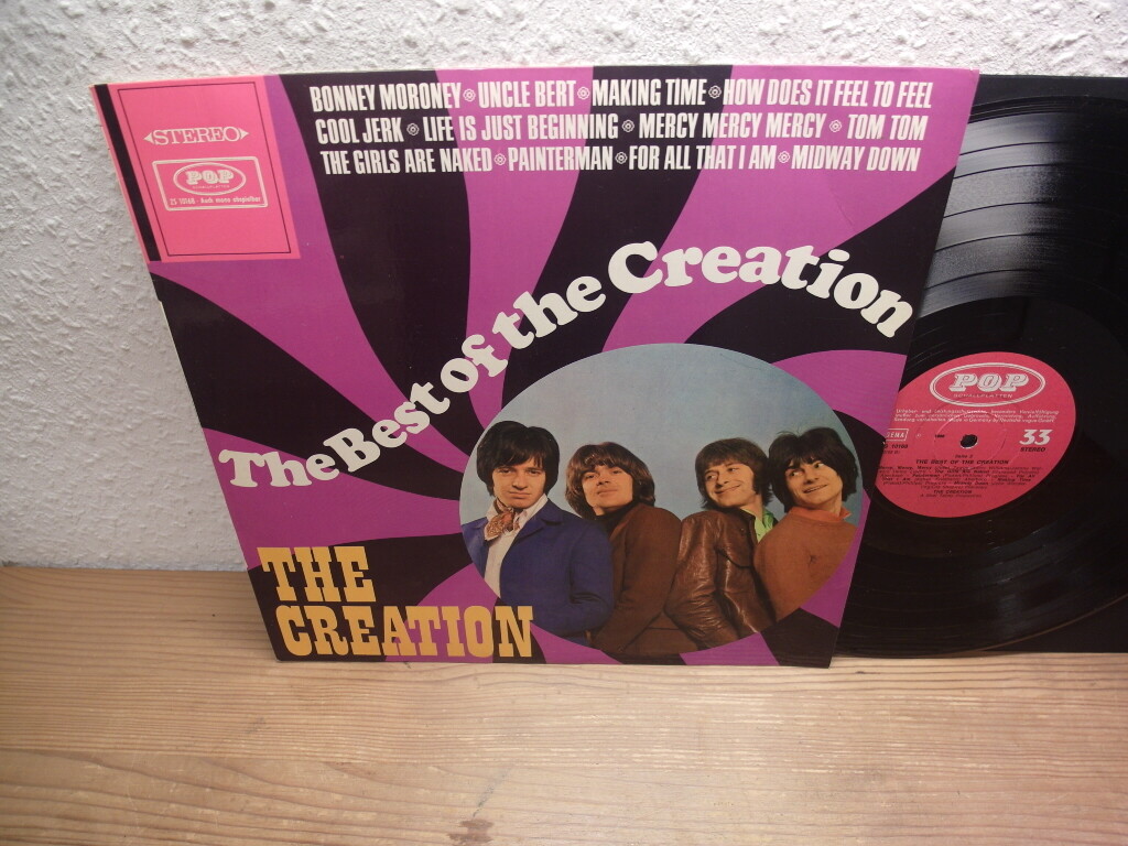 The Creation     The Best Of The Creation, Beat, Psychedelic Rock, Lp 1968 