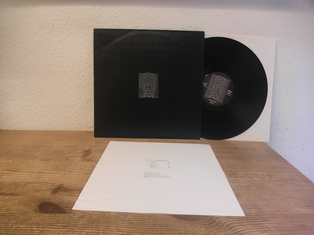 Joy Division     Unknown Pleasures 1981, Textured Sleeve, Post-Punk, New Wave Lp