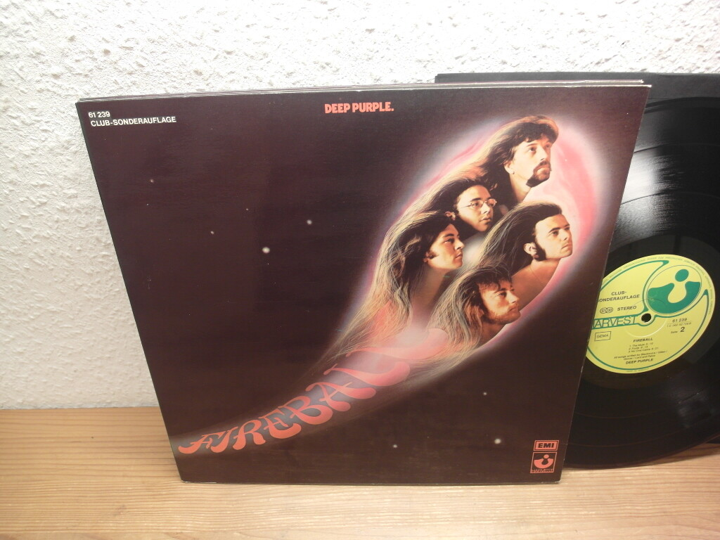 Deep Purple     Fireball megarare Club Edition 1972 mint- Hard Rock Knaller wow...