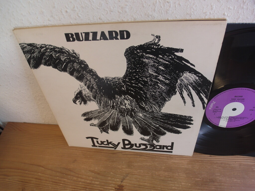 TUCKY BUZZARD: Buzzard LP  gatefold cover  rare Prog Rock LP UK 1973 mint-