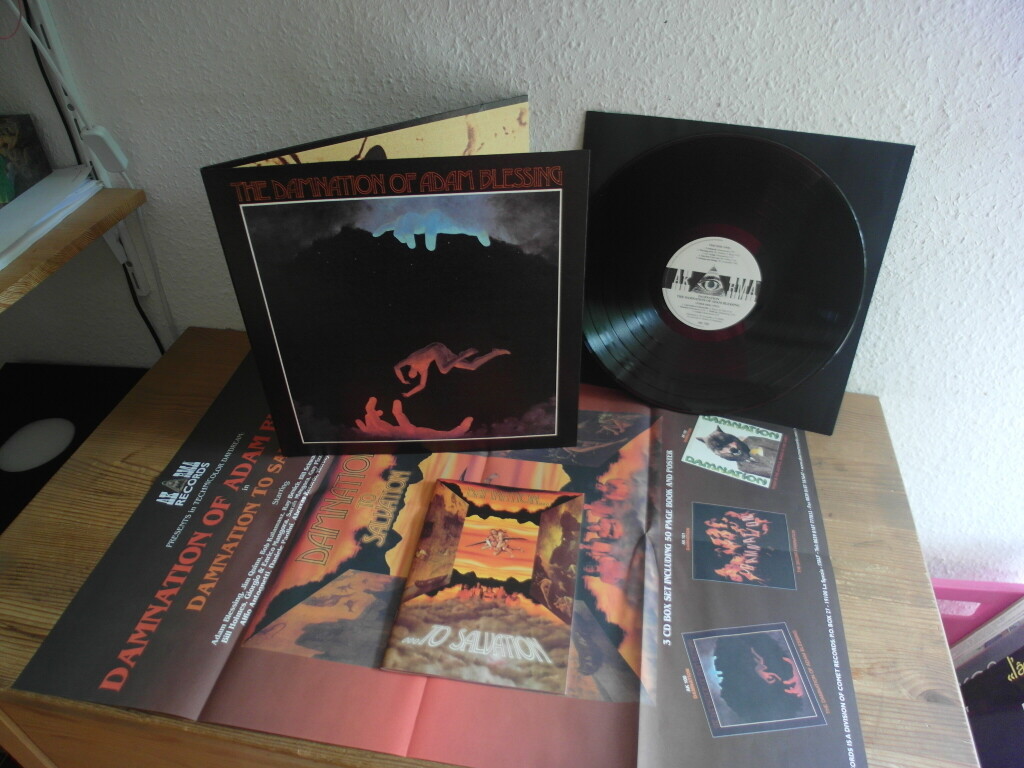 The DAMNATION OF ADAM BLESSING Lp HARD Guitar PSYCH Blues mint   Poster
