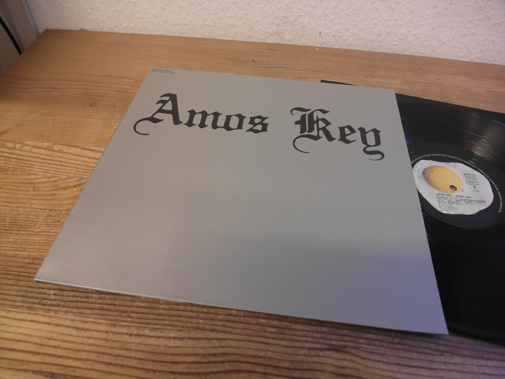 LP/ AMOS KEY - FIRST KEY Orig 74 Spiegelei Psych Krautrock Kracher mint-  Foc 