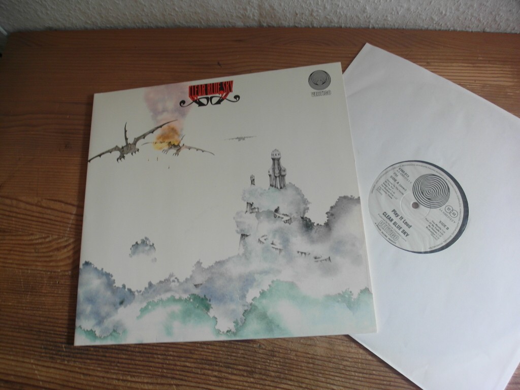 Clear Blue Sky     Clear Blue Sky 1971 Archive LP mint Hard Rock Prog Rock MONSTER