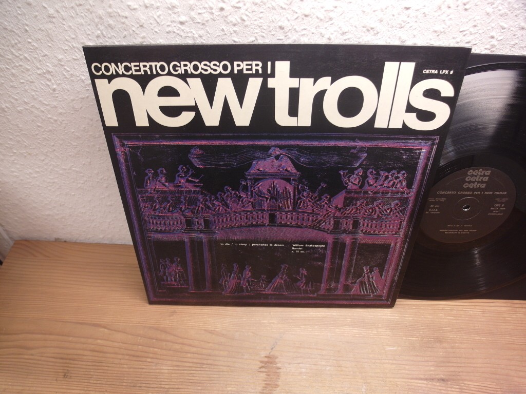 New Trolls     Concerto Grosso rare Italy Prog Rock, Classic Rock Lp Gatefold 1971