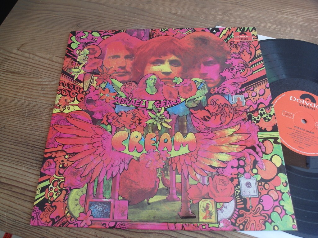 Cream     Disraeli Gears orig 1967 mint- Top rare Blues Rock, Psychedelic Rock LP
