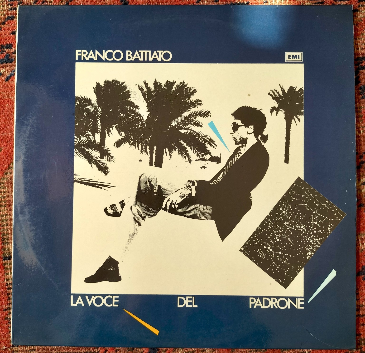 Franco Battiato,  La voce del padrone  LP vinile EMI 3C 064-18558, 1981
