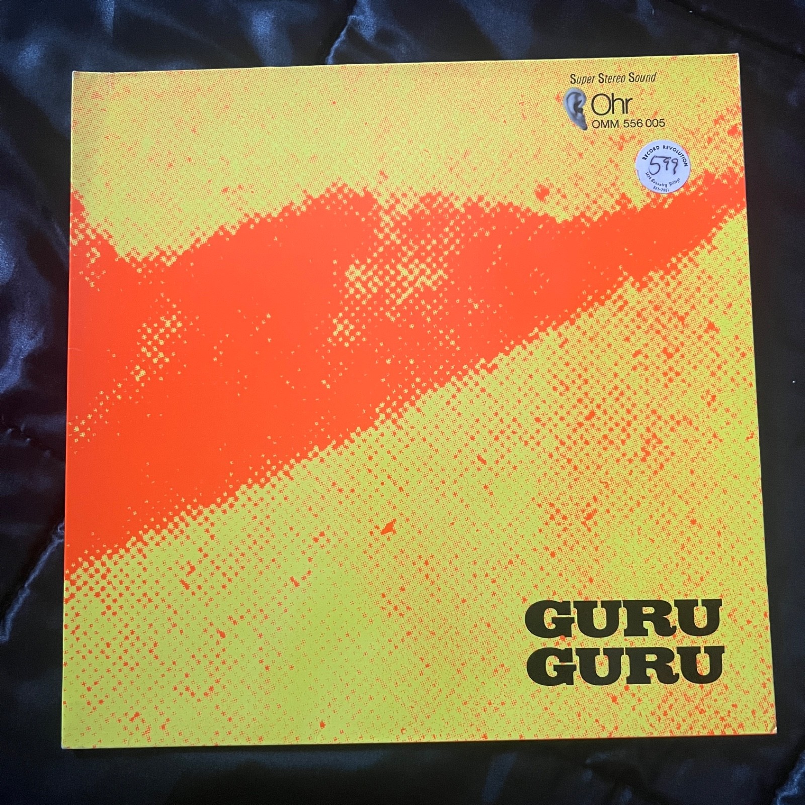GURU GURU lp UFO germany OHR og NM/EX 1st press Krautrock Psych