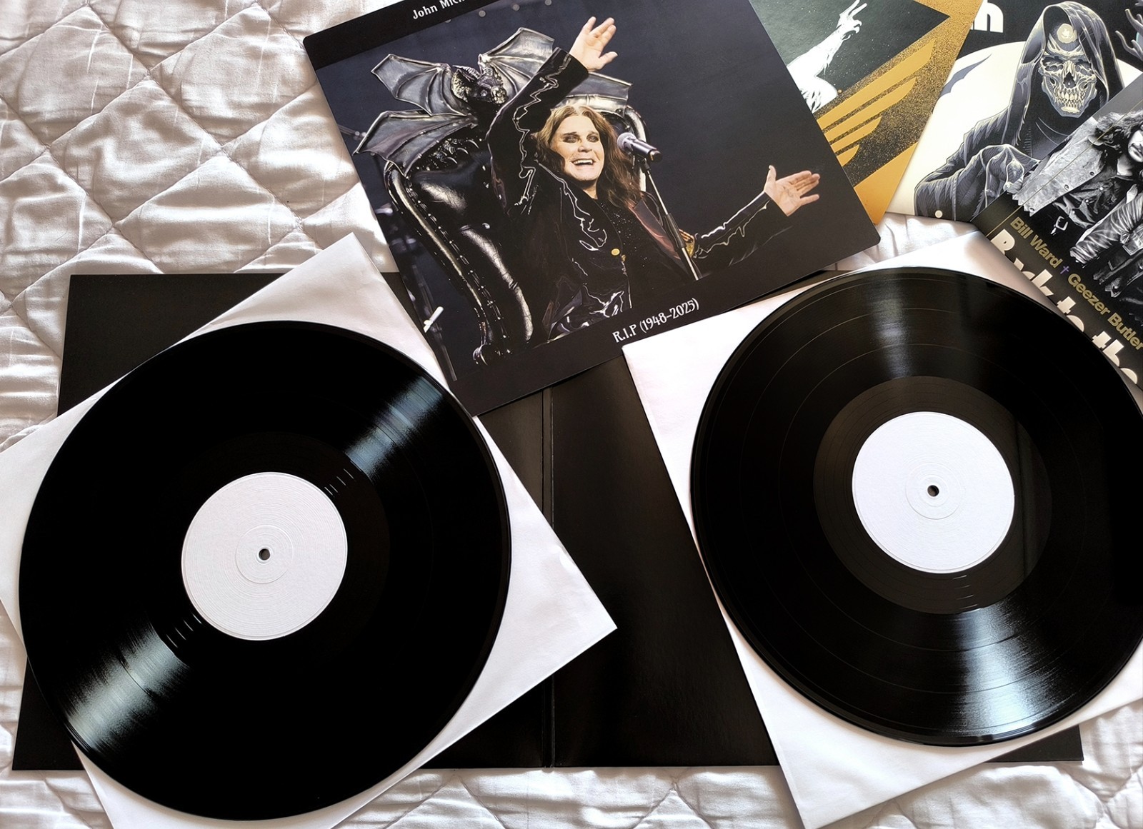 Ozzy Osbourne   Black Sabbath -  Back to the beginning  - TEST PRESS rare 2LP