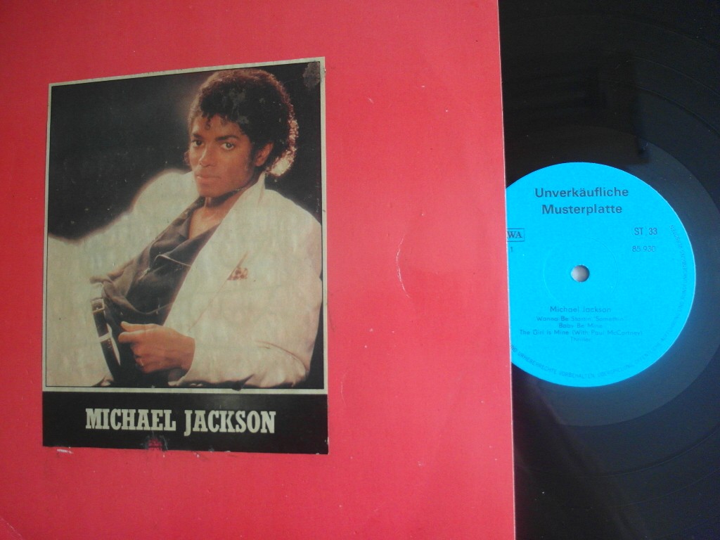 Michael Jackson     Thriller megarare DDR 80er Promo LP / Funk Soul