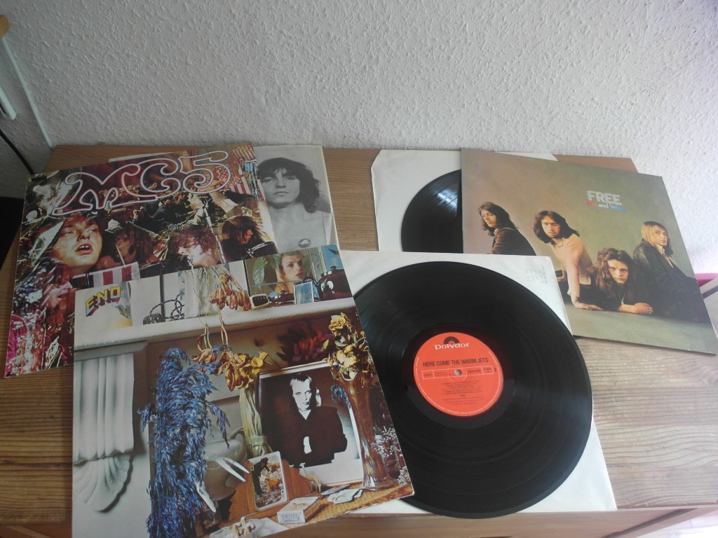 10.08.2025 - 16c - 3x LPs Blues, Garage, Psych Rock, Free, Mc5, Eno
