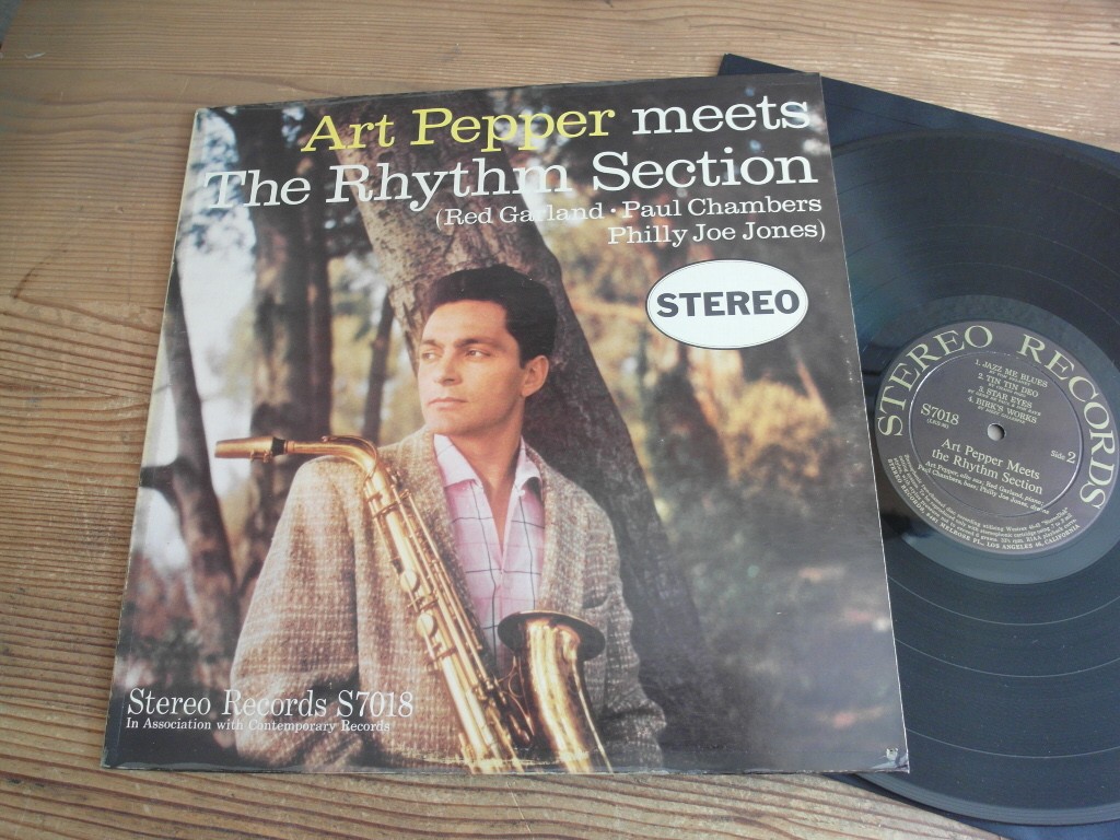 Art Pepper     Art Pepper Meets The Rhythm Section LP Top rare, Jazz-Bop 1958