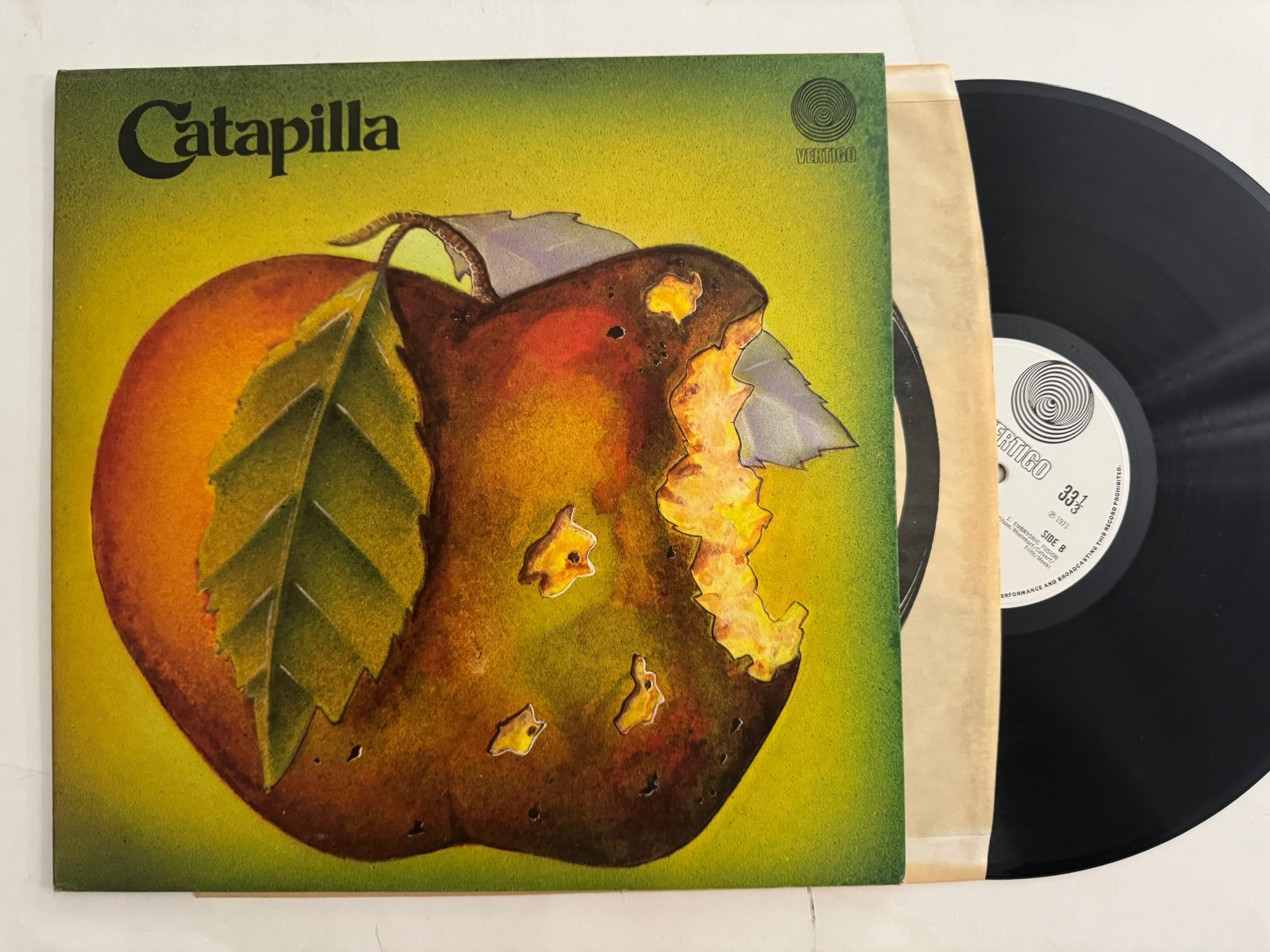 Catapilla S/T LP   Original UK Vertigo Swirl   Gatefold   Psych Prog NM Beauty 
